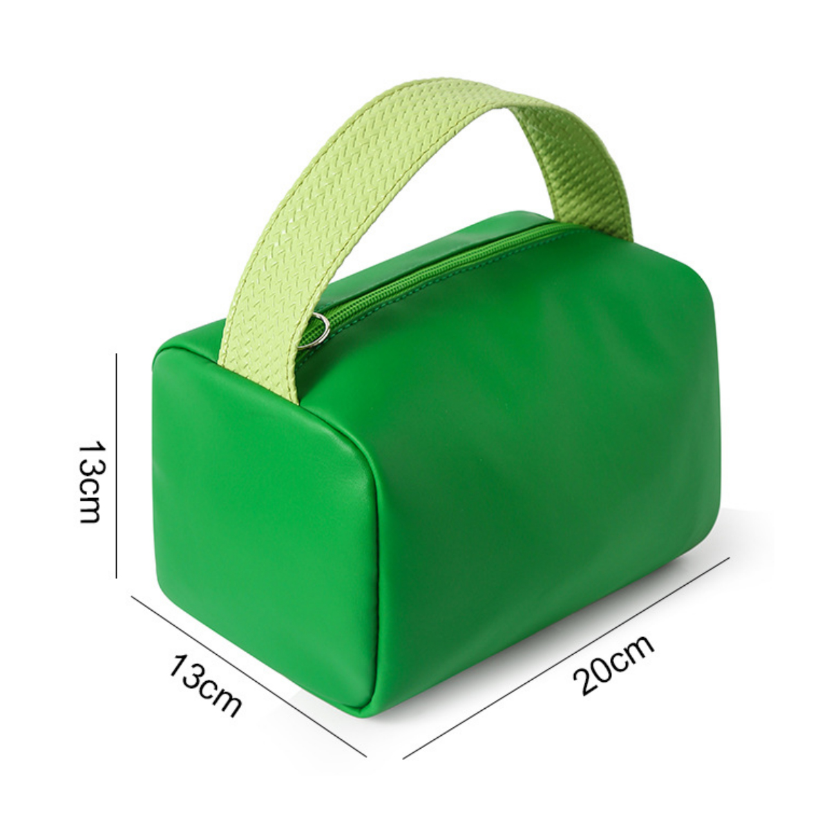 3.5L Compact Cosmetic Bag W/ Zipper and Handle 3