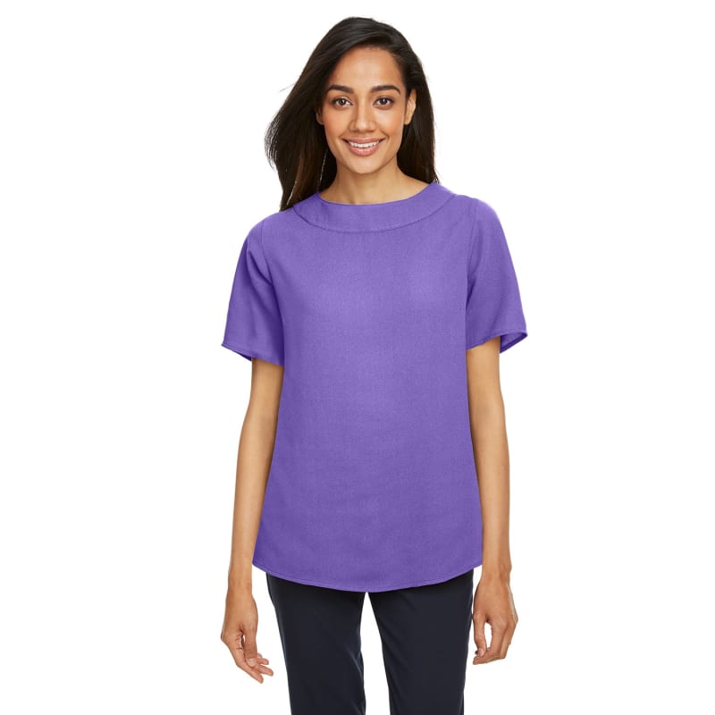 Devon & Jones Ladies' Perfect Fit™ Boat-Neck Blouse 3