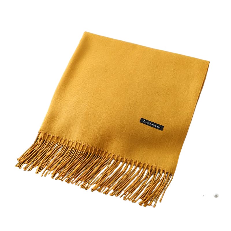 Soft Long Scarf W/ Fringe 10