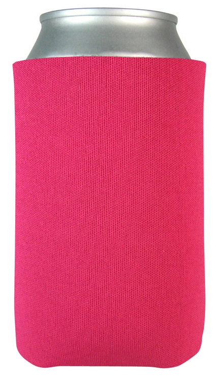 FoamZone USA Made Collapsible Can Cooler with Bottom Imprint