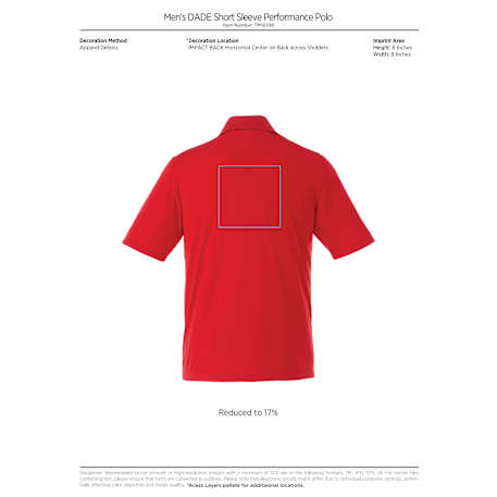 Men's DADE Short Sleeve Polo 970