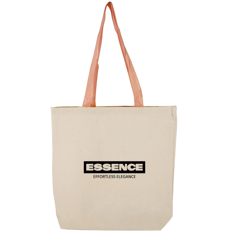 Clearwater Color Handle Cotton Tote, custom tote bag with logo imprint 36