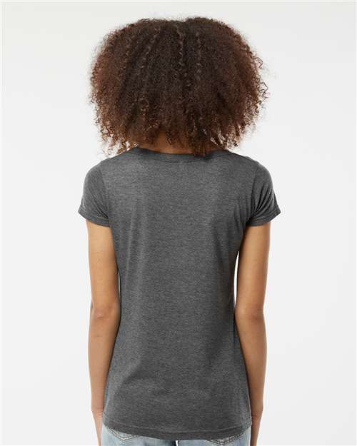 Women's Poly-Rich Scoop Neck T-Shirt - 243 3