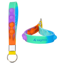 Push Pop Stress Reliever Keychain 28