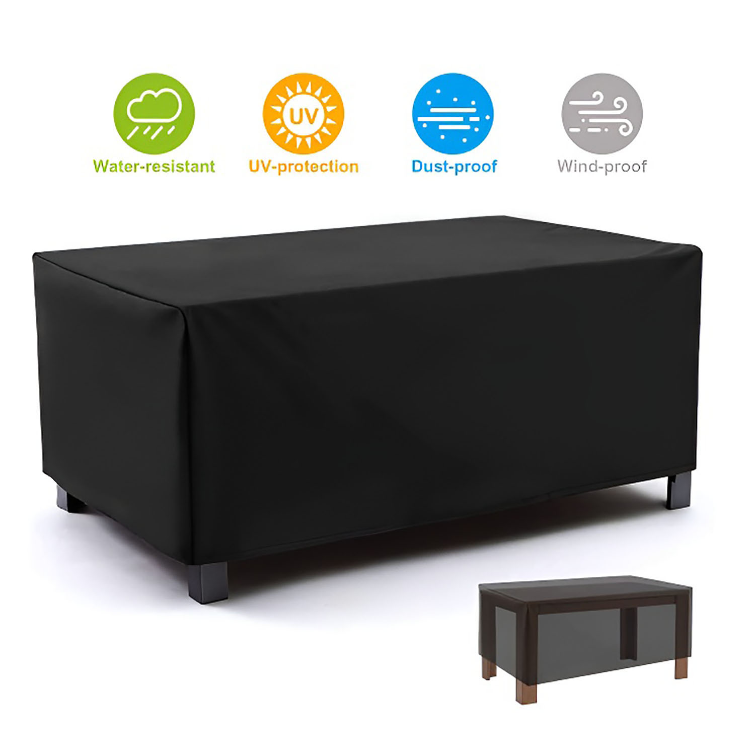 Water Resistant Oxford Outdoor Furniture Cover 6