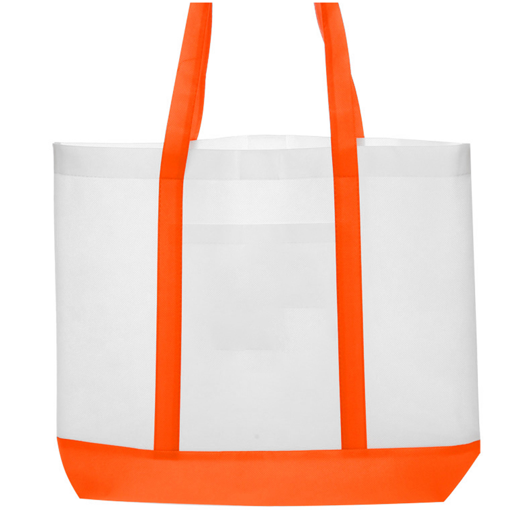 Trim Color Non-Woven Tote Bags 8