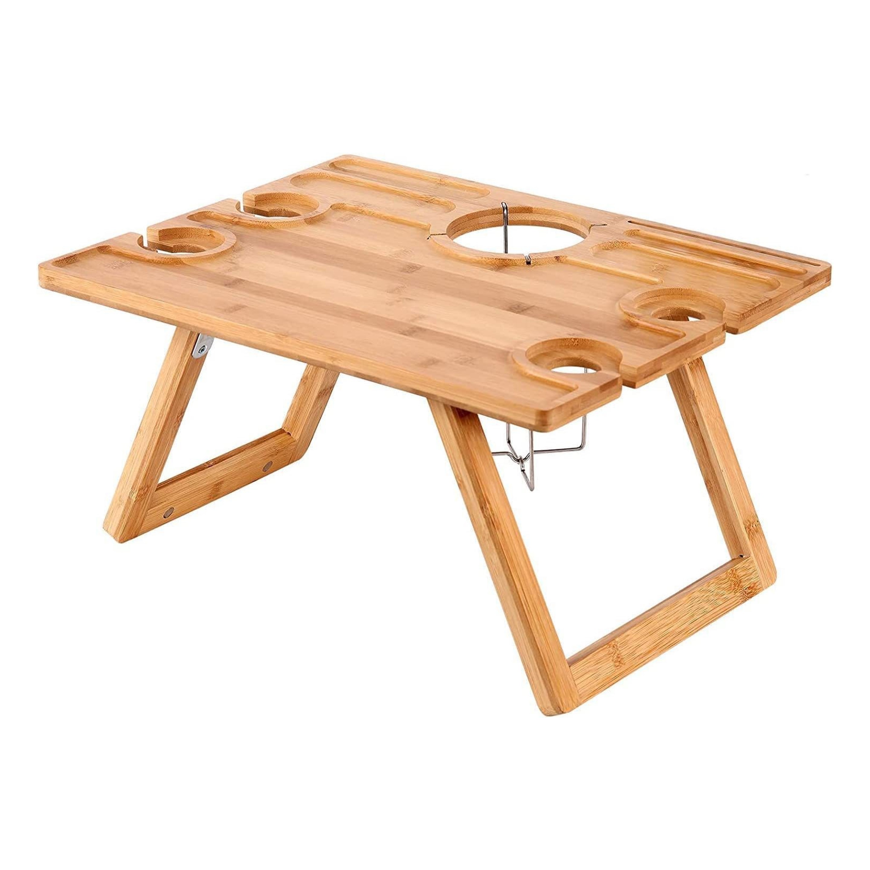 Portable Wine Picnic Table (direct import) 2