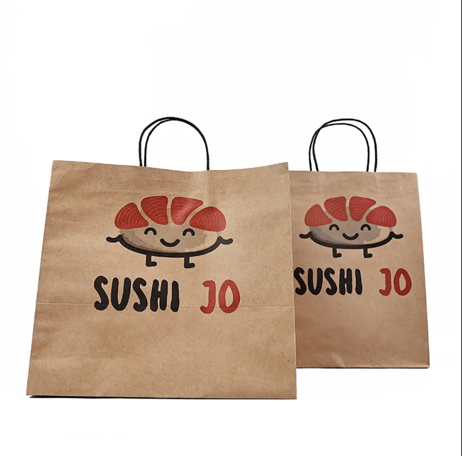 Large Kraft Paper Shopping Grocery Bags with Handles 3