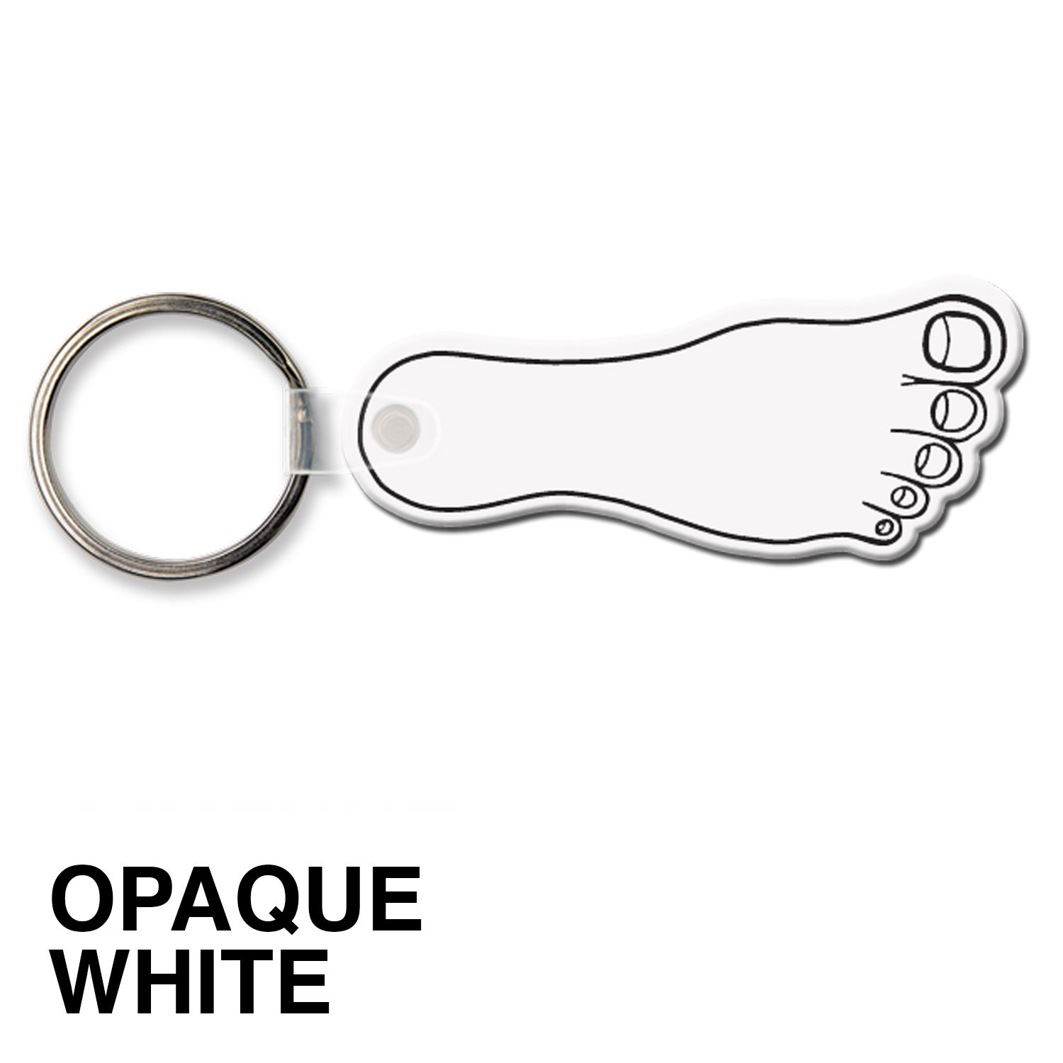 Foot Key Tag (Spot Color) 17