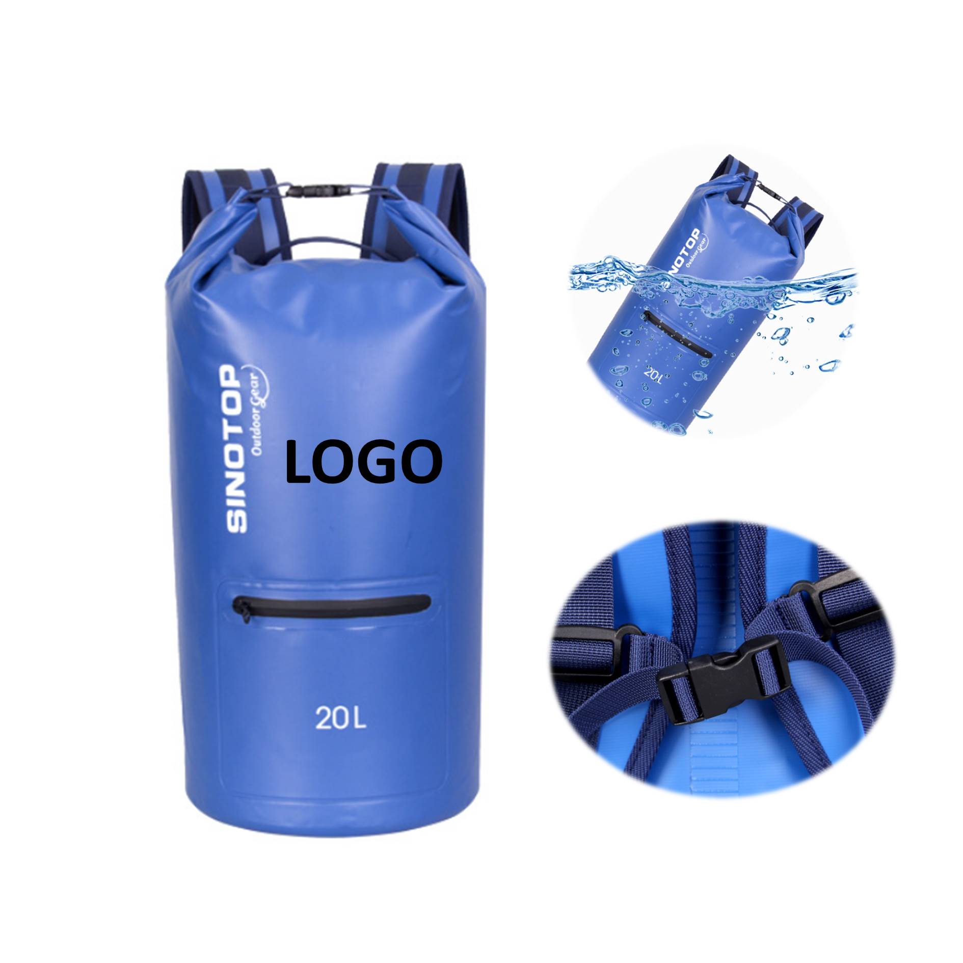 Waterproof Swimming Folding Bucket Bag 2