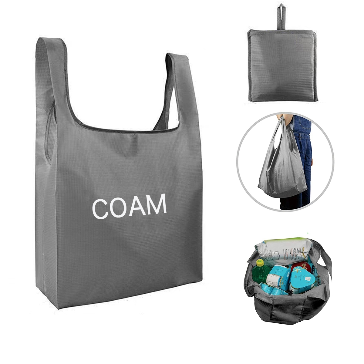 Reusable Lightweight Foldable Shopping Bag 1