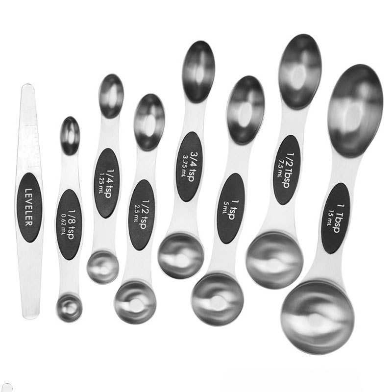 Stainless Steel Magnetic Measuring Spoons Set 11