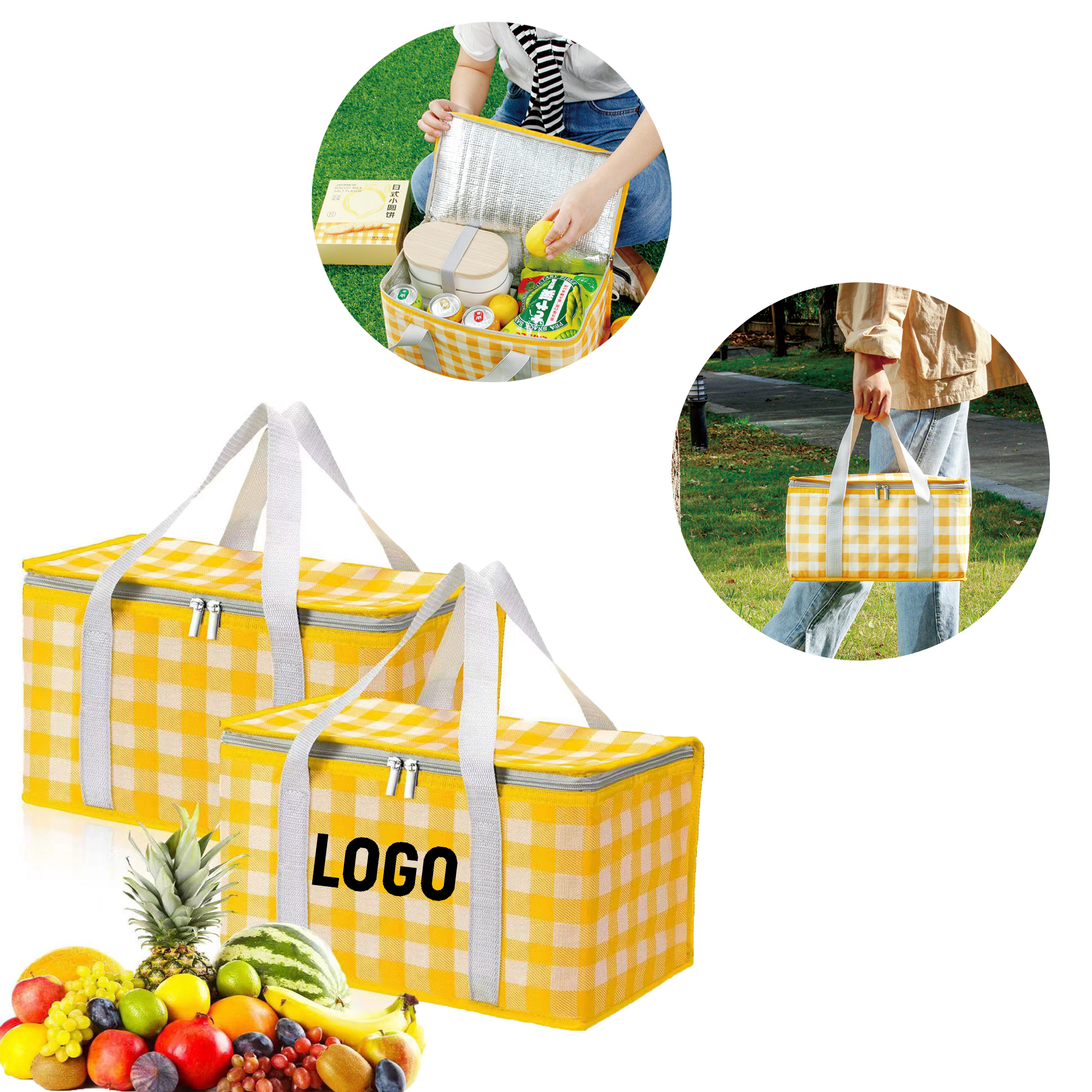 Insulated Reusable Collapsible Cooler Bag 4