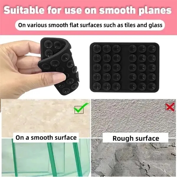 Silicone Suction Phone Case Adhesive Mount 5