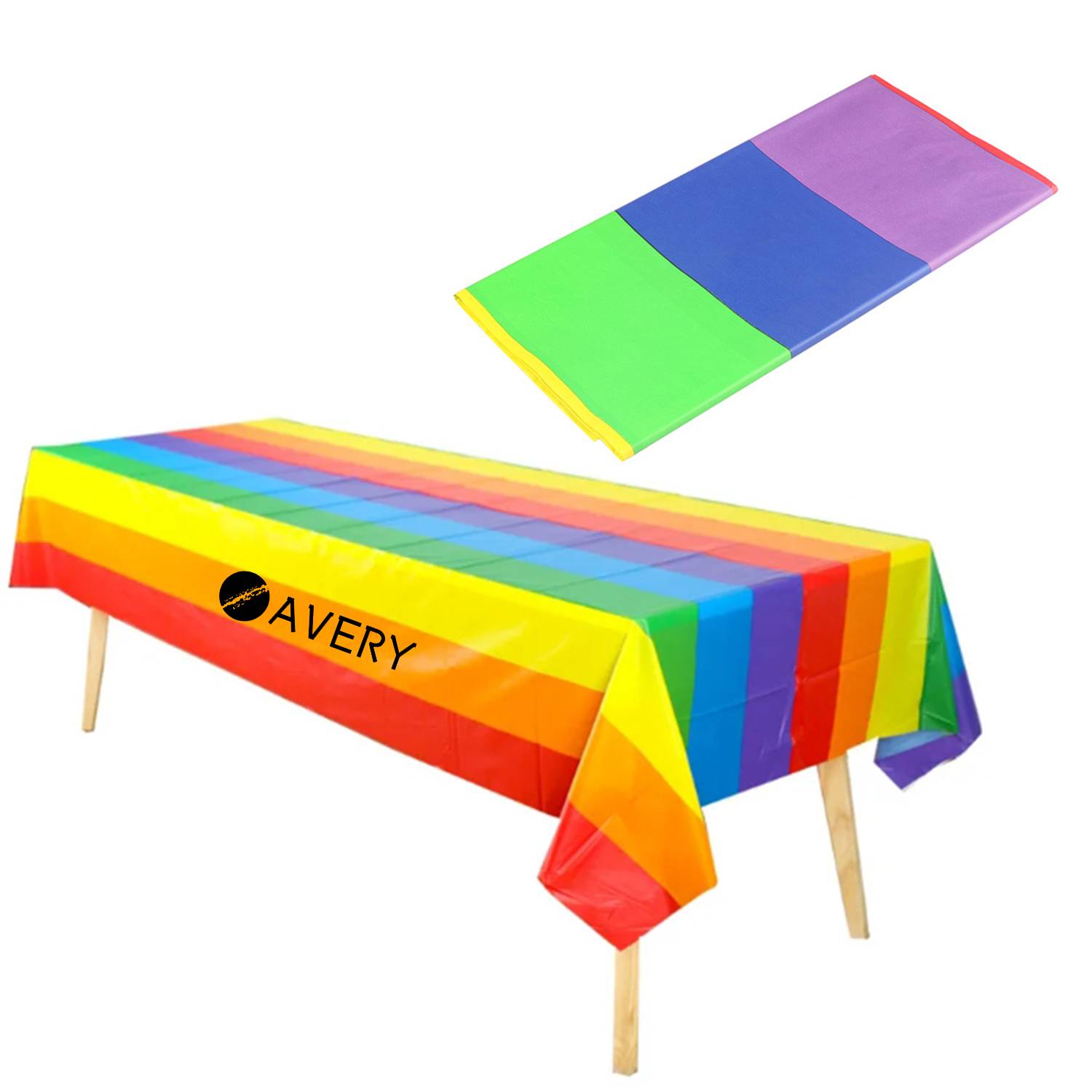 LGBT Pride GAY Rainbow Tablecloths 2