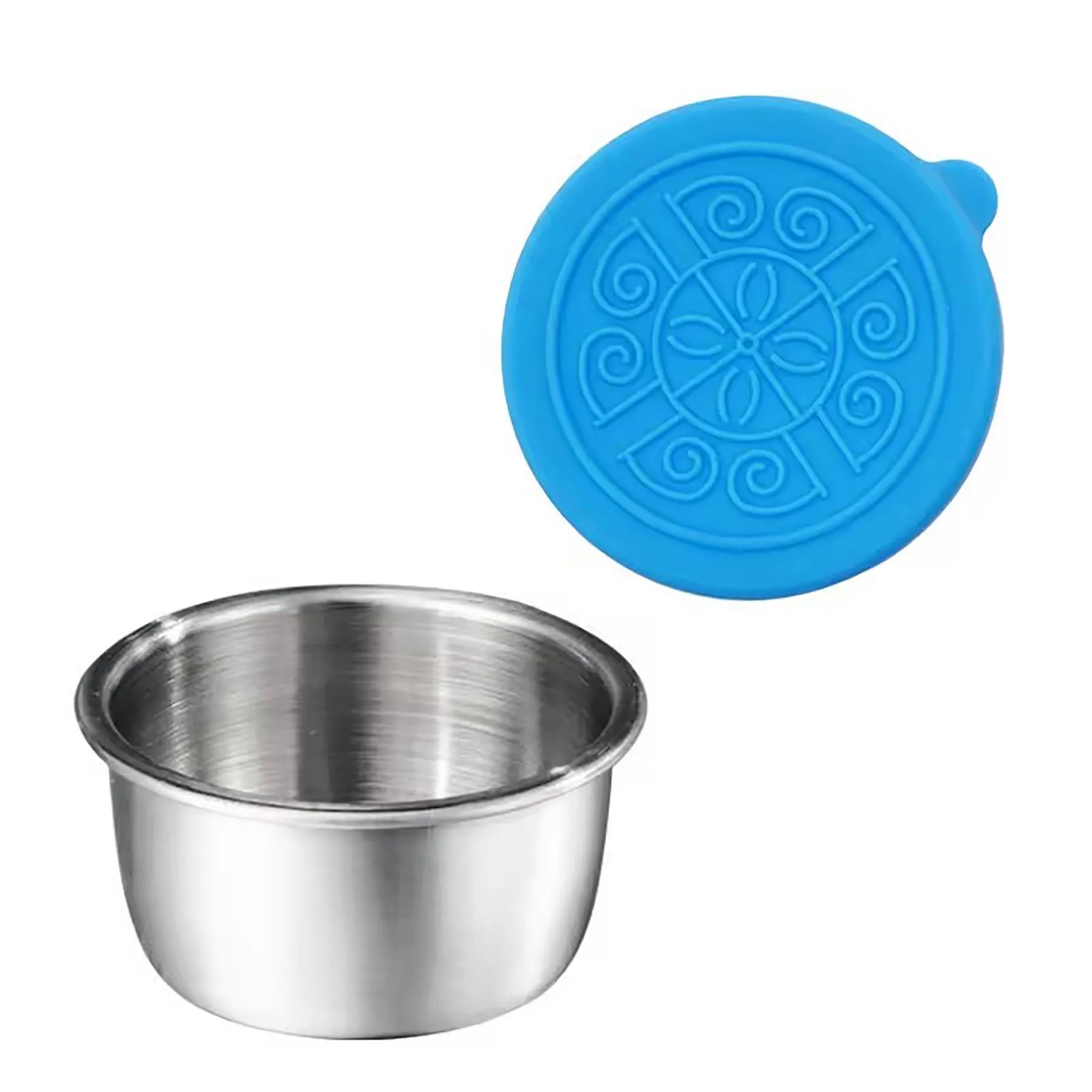 1.7 Oz Small Condiment Containers with Silicone Lids 4