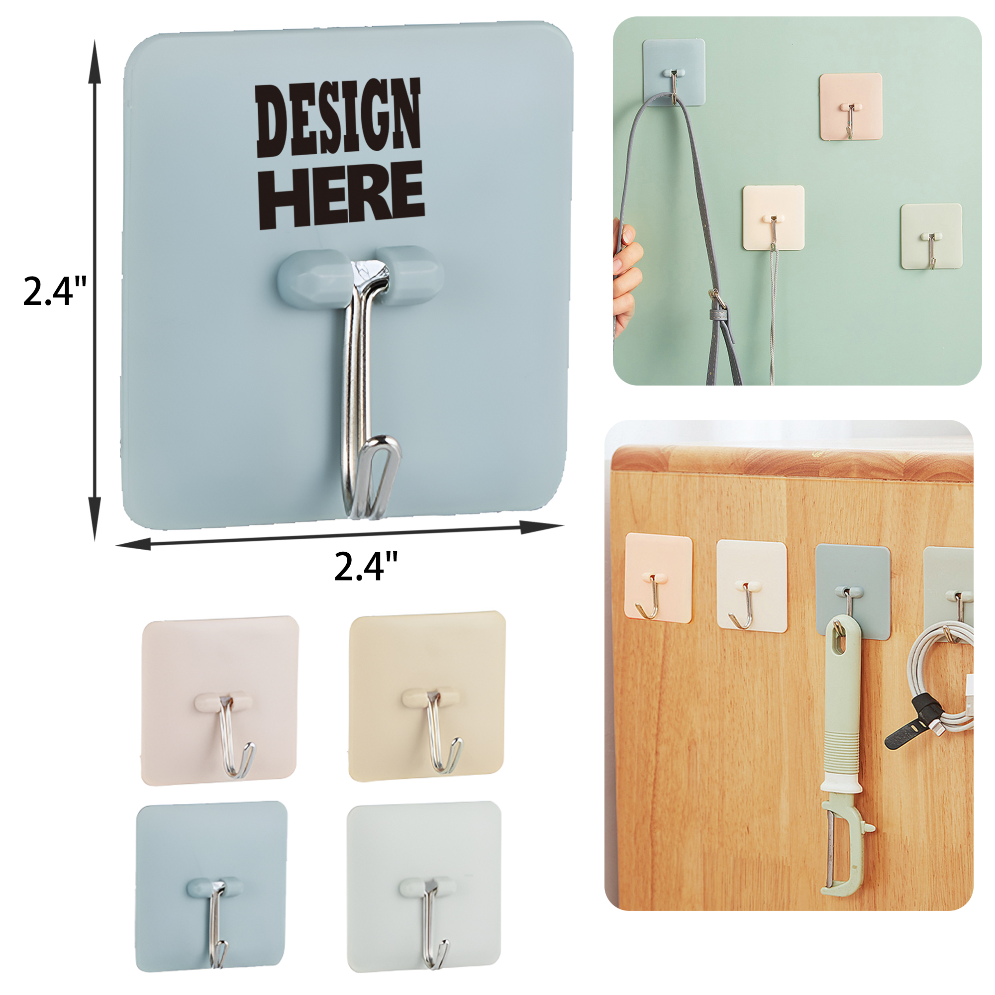 Convenient Traceless Wall Hook 5