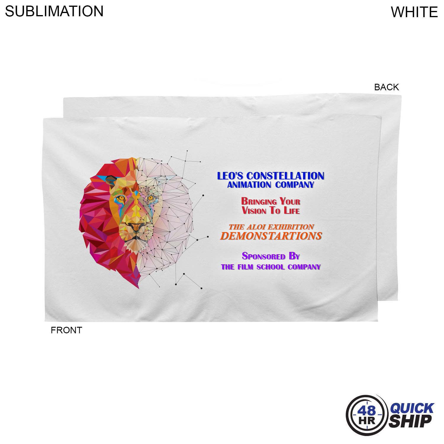 48Hr Quick Ship - Plush and Soft White Velour Terry Cotton Blend Hand, Sports Towel, 15x25 2