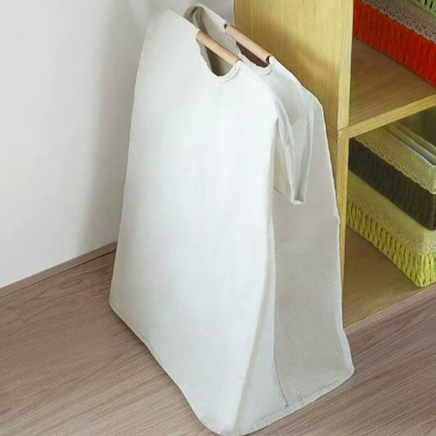Folding Household Laundry Basket 3