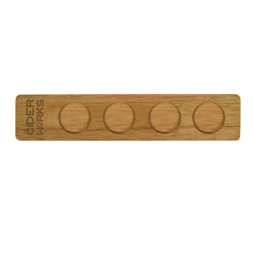 4-Ring Tasting Flight Tray 2