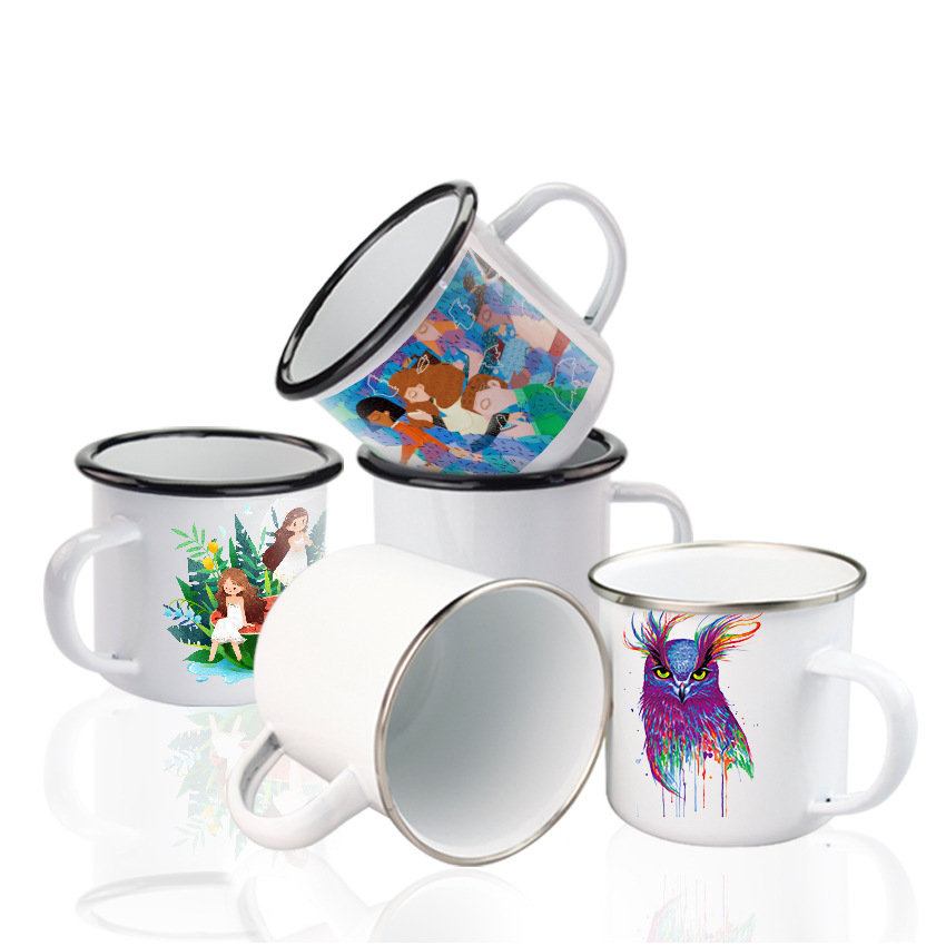 12 Oz. Enamel Camping Mug 2