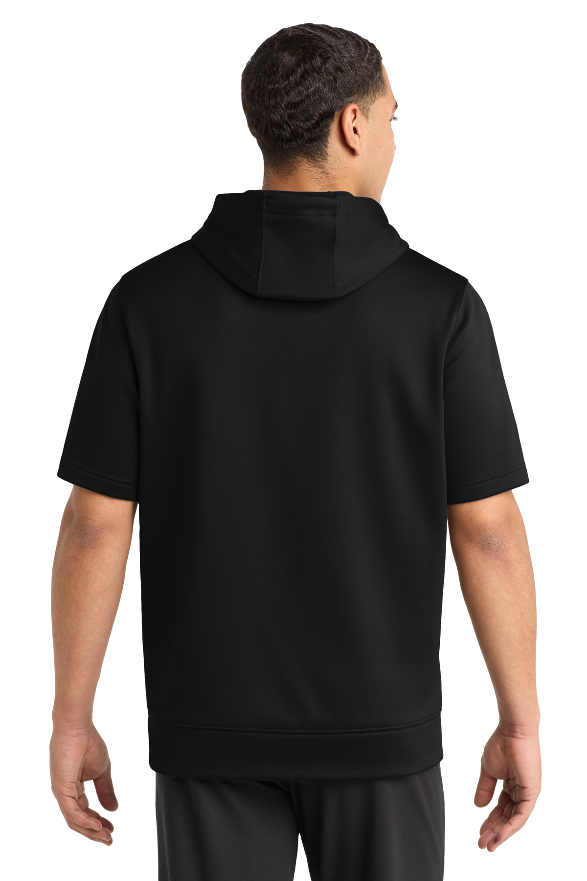 Sport-Tek Sport-Wick Fleece Short Sleeve Hooded Pullover. ST251, custom hoodie or sweatshirt with logo imprint 39