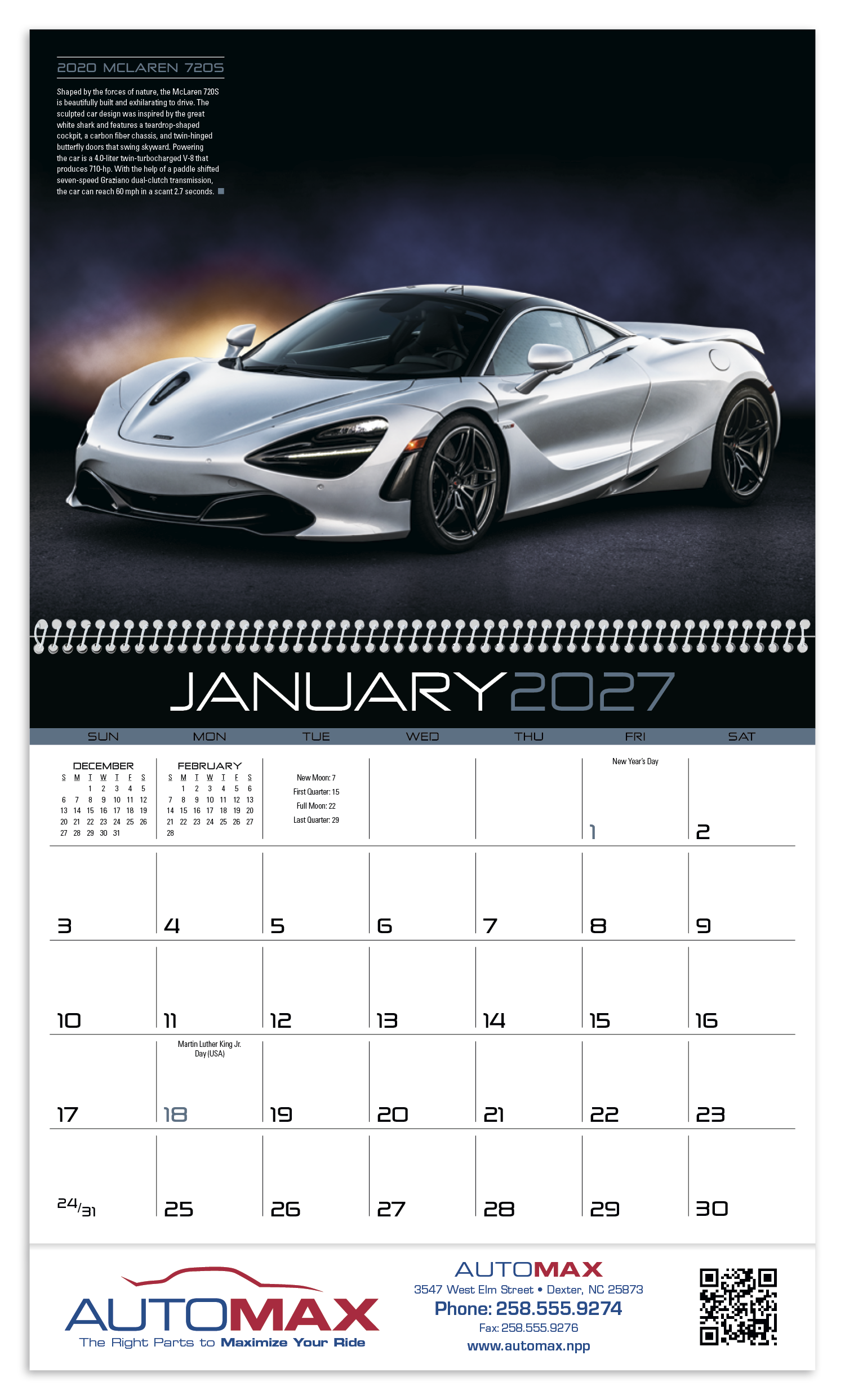 Triumph® Calendars Exotic Cars Calendar 82