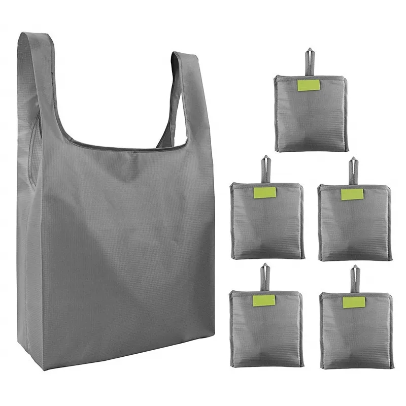 Portable Oxford Cloth Waterproof Shopping Bag, custom tote bag with logo imprint 6