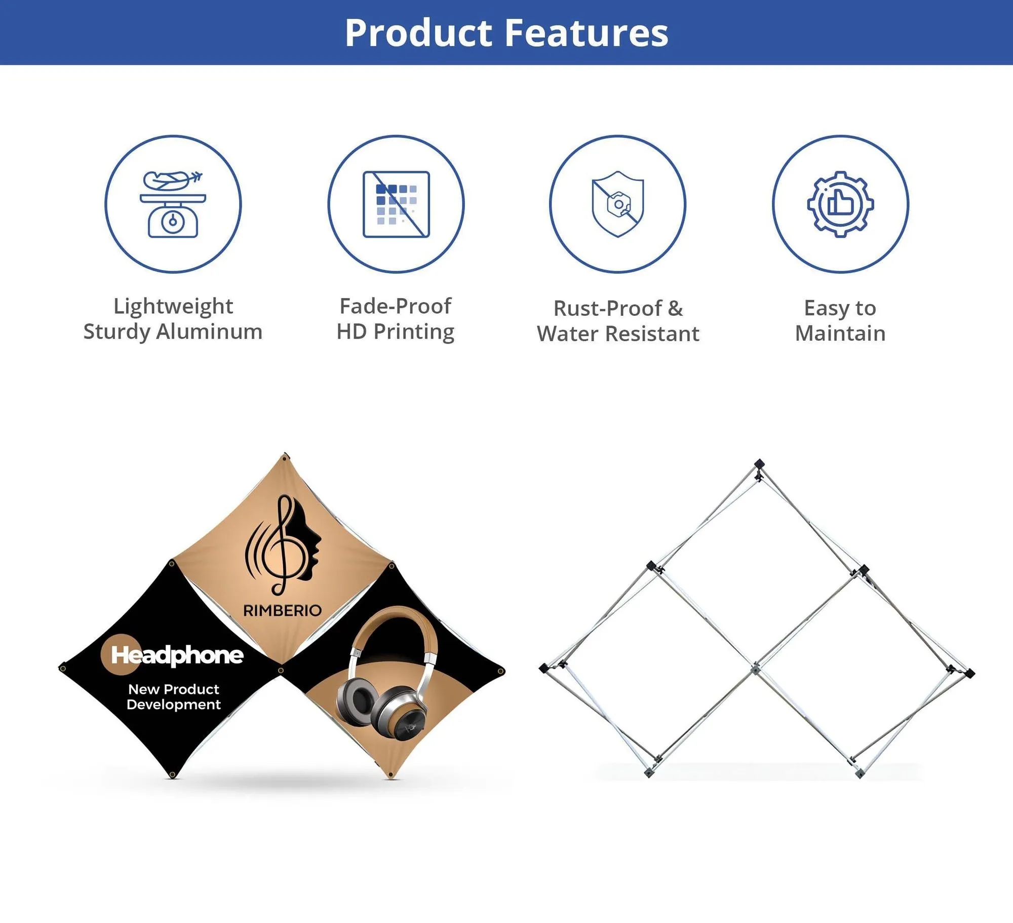 Triangular Small Micro GeoMetrix Table Top (12.60"x12.60") 7