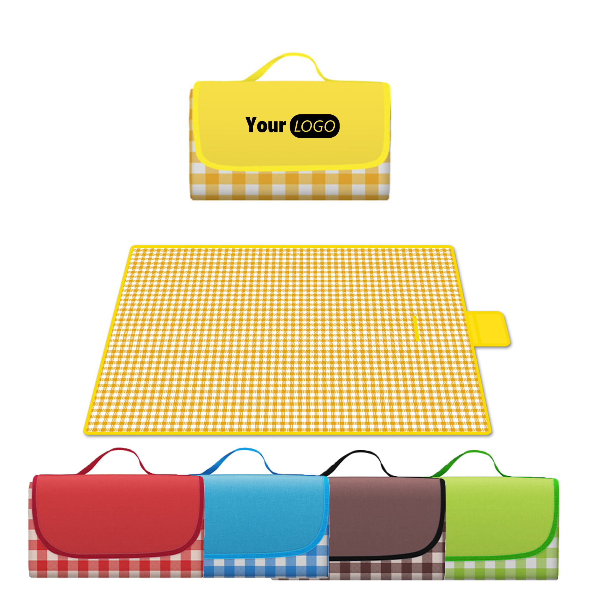 Oxford cloth waterproof Picnic Blanket MOQ 50 2