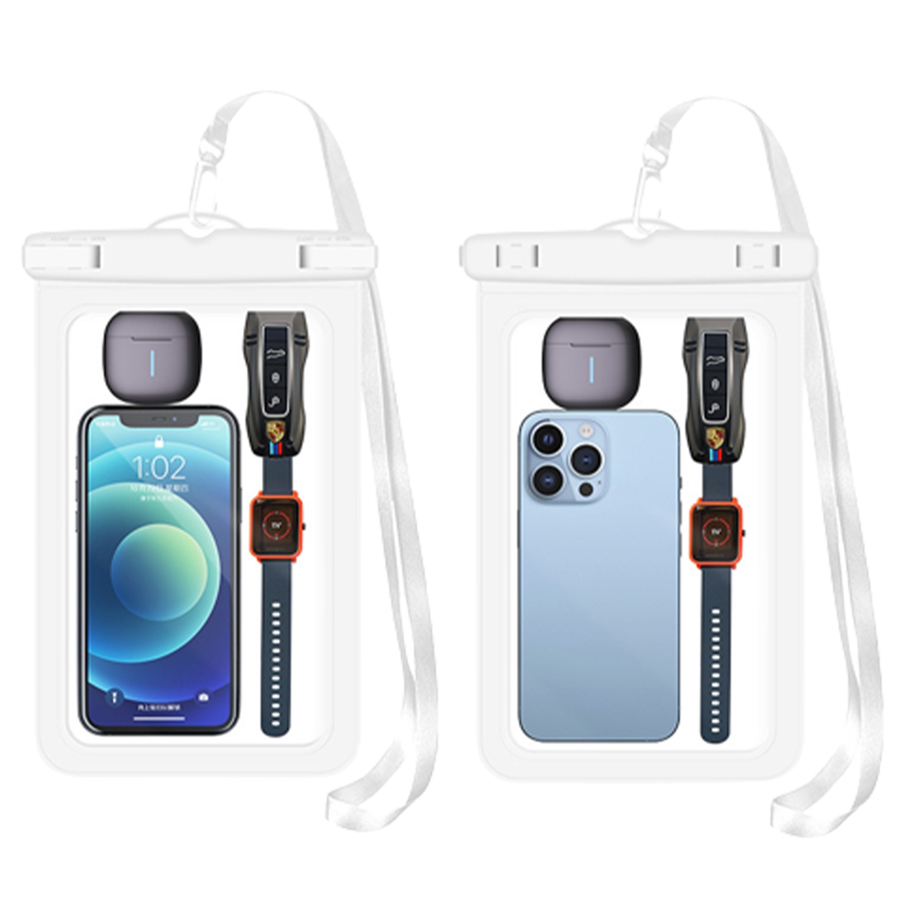 Ipx8 8.9 Inch Waterproof Mobile Phone Bag 2