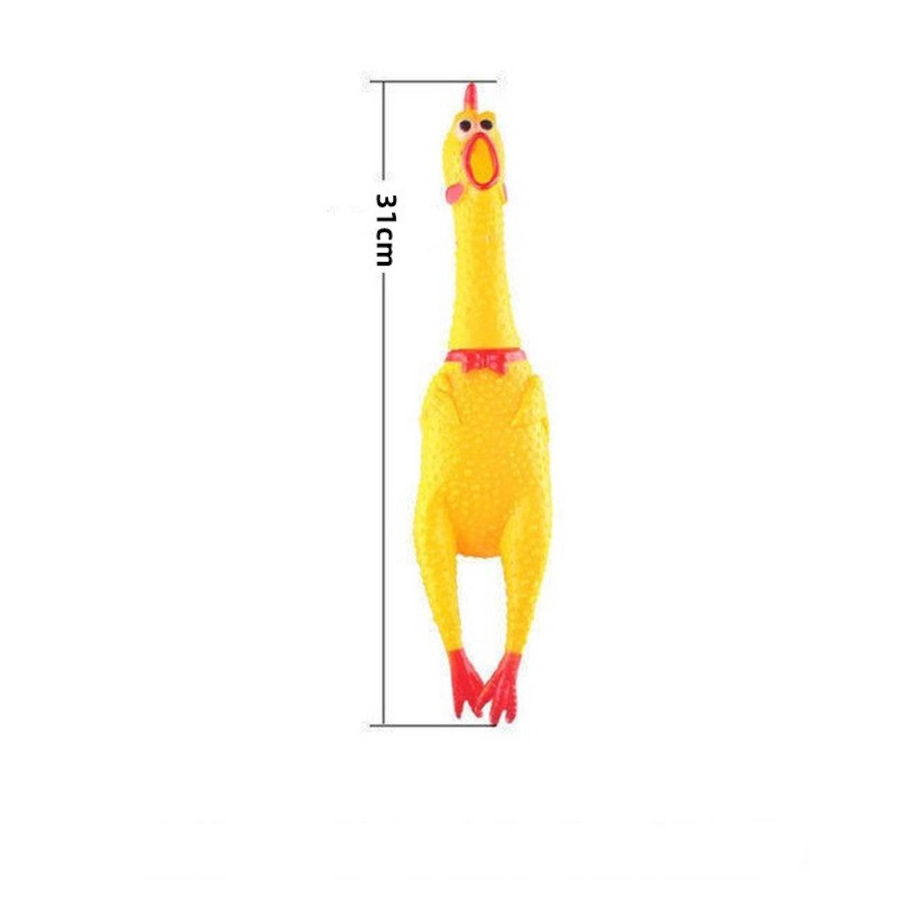SqueezeyRubber chicken toy 7
