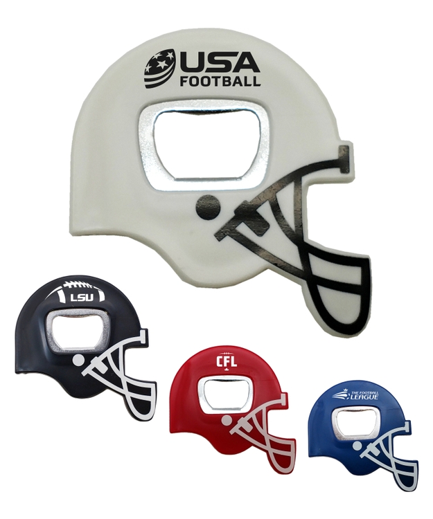 Football Helmet Bottle Opener - Full Color 2