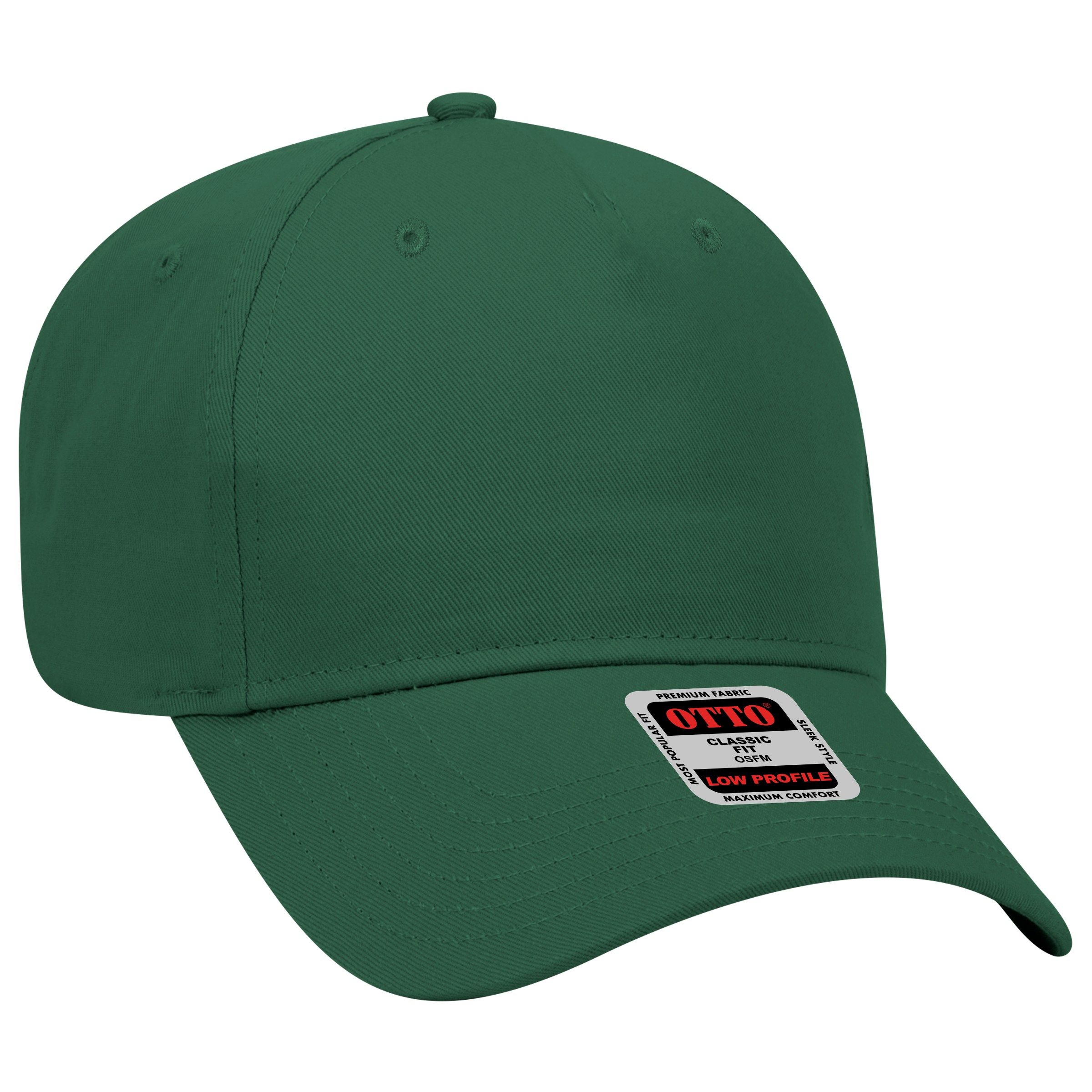 OTTO CAP® 5 Panel Low Profile Baseball Cap 1