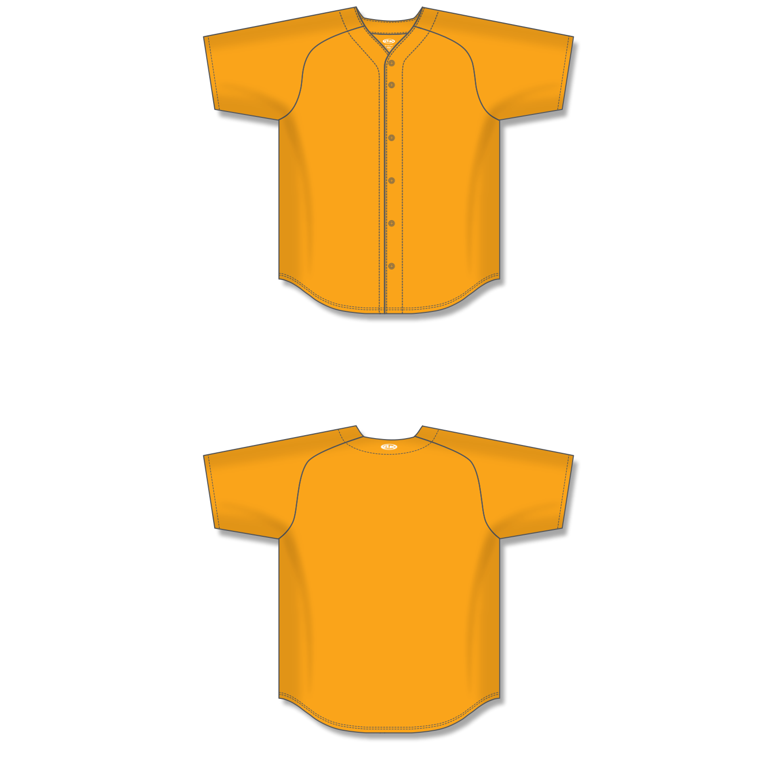 Full Button Baseball Jerseys BA5200-G01 24