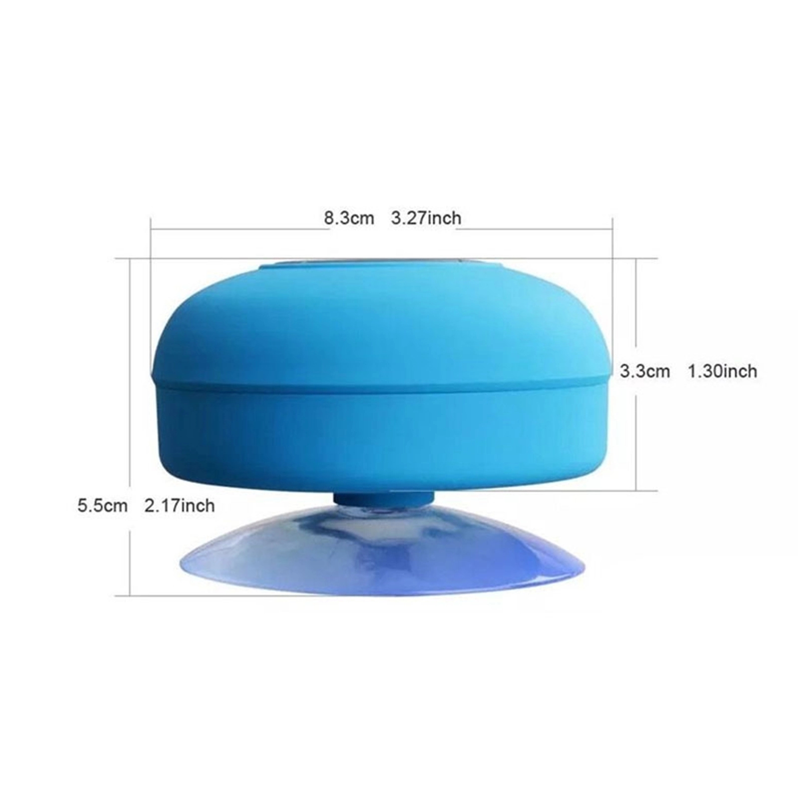 Portable Mini Wireless Speakers With Suction Cup 6