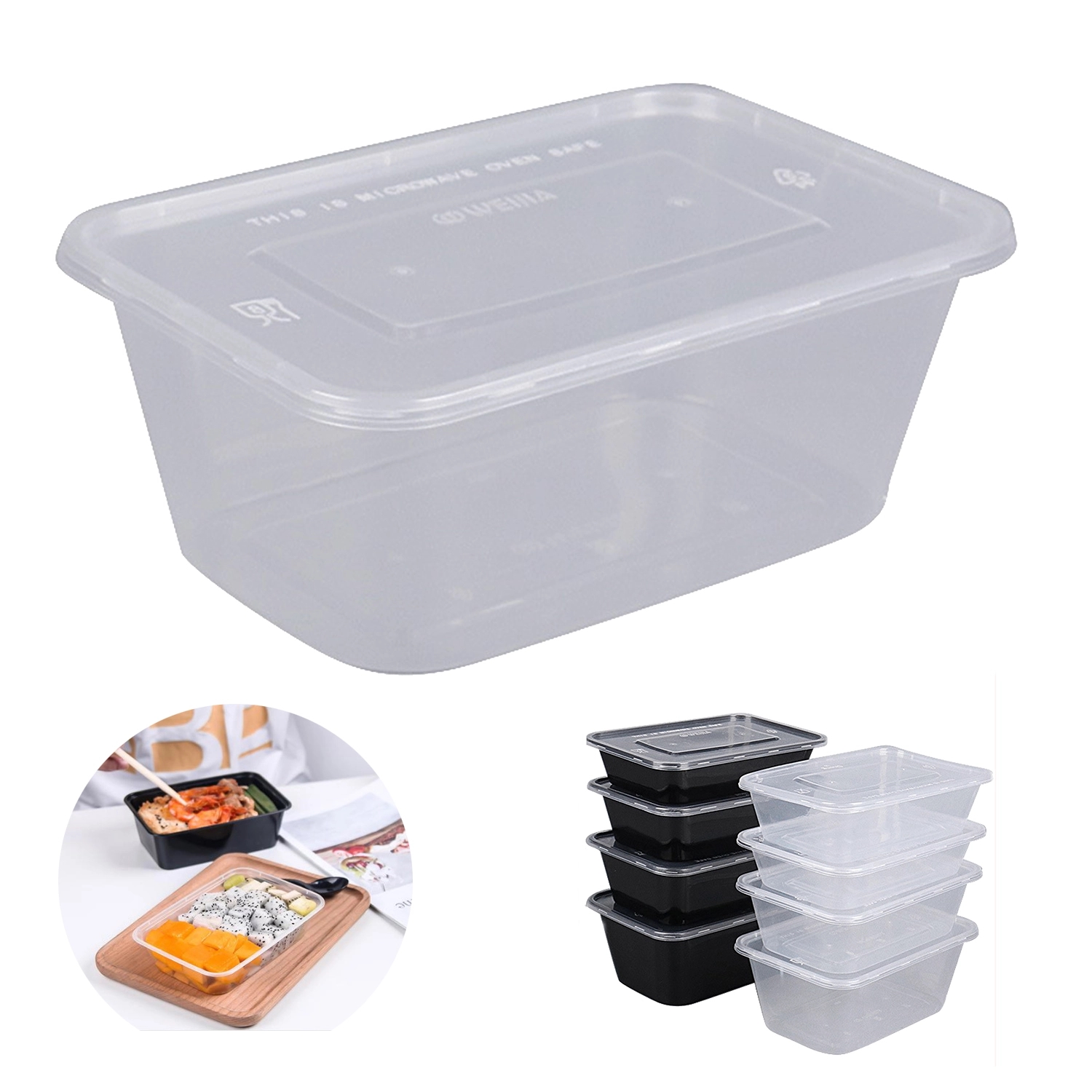 Disposable Plastic Food Container 3