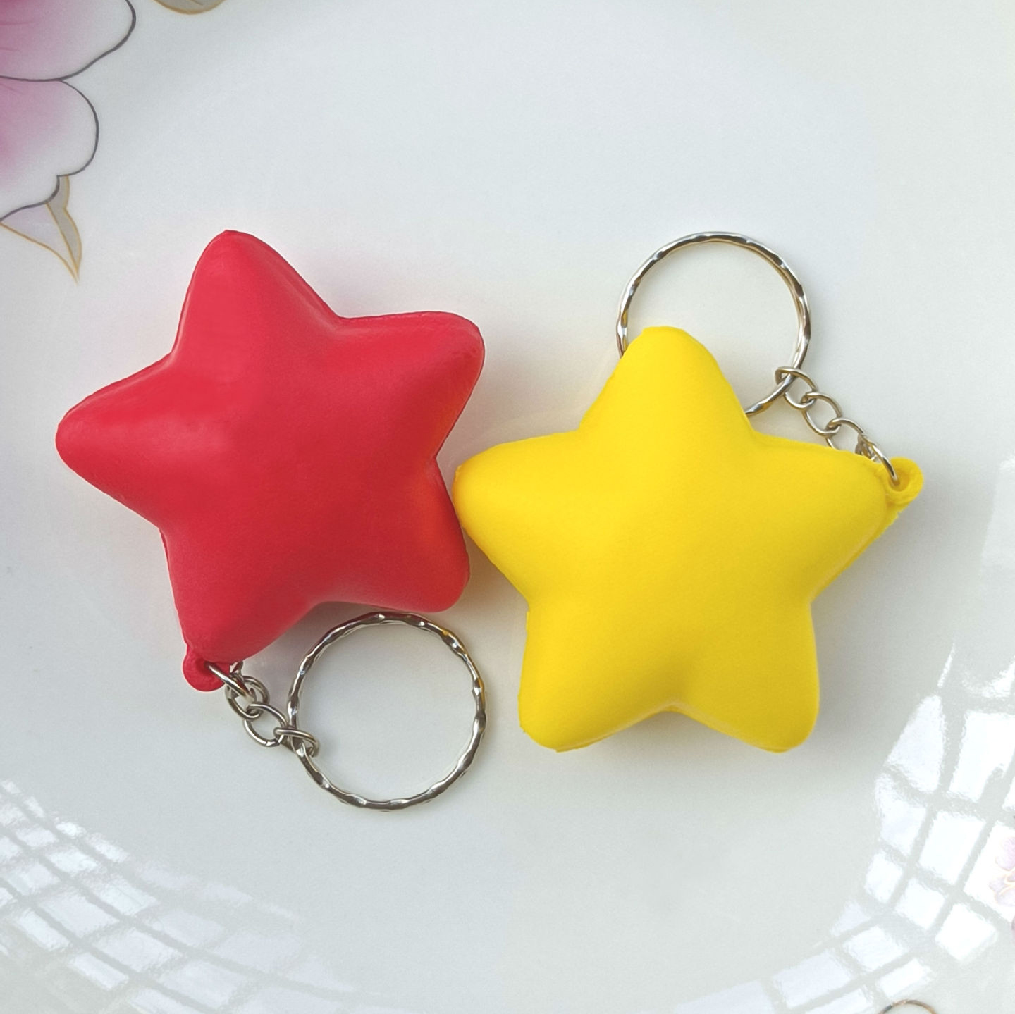 2 in 1 Star Shape Keychain and Stress Reliever 7