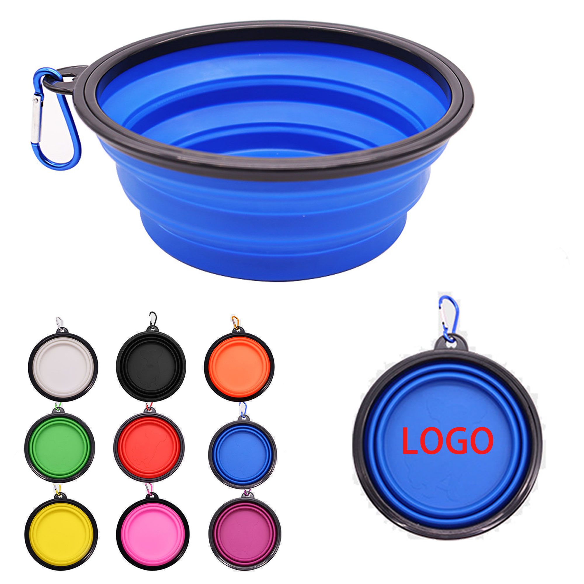 11.8oz Outdoor Folding Dog Bowl 4