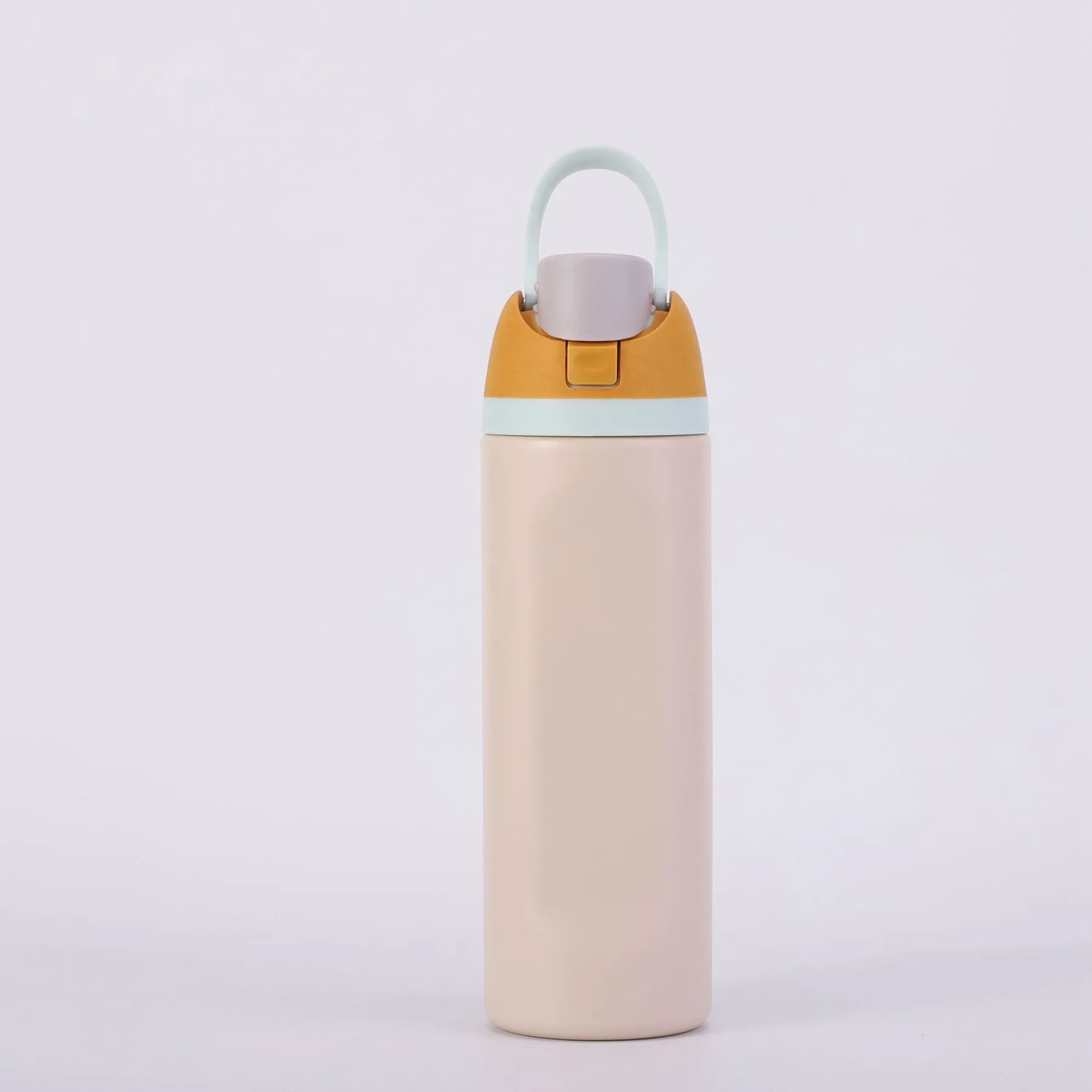 19 Oz. Leak Proof Spout Lid Water Bottle with Straw 6