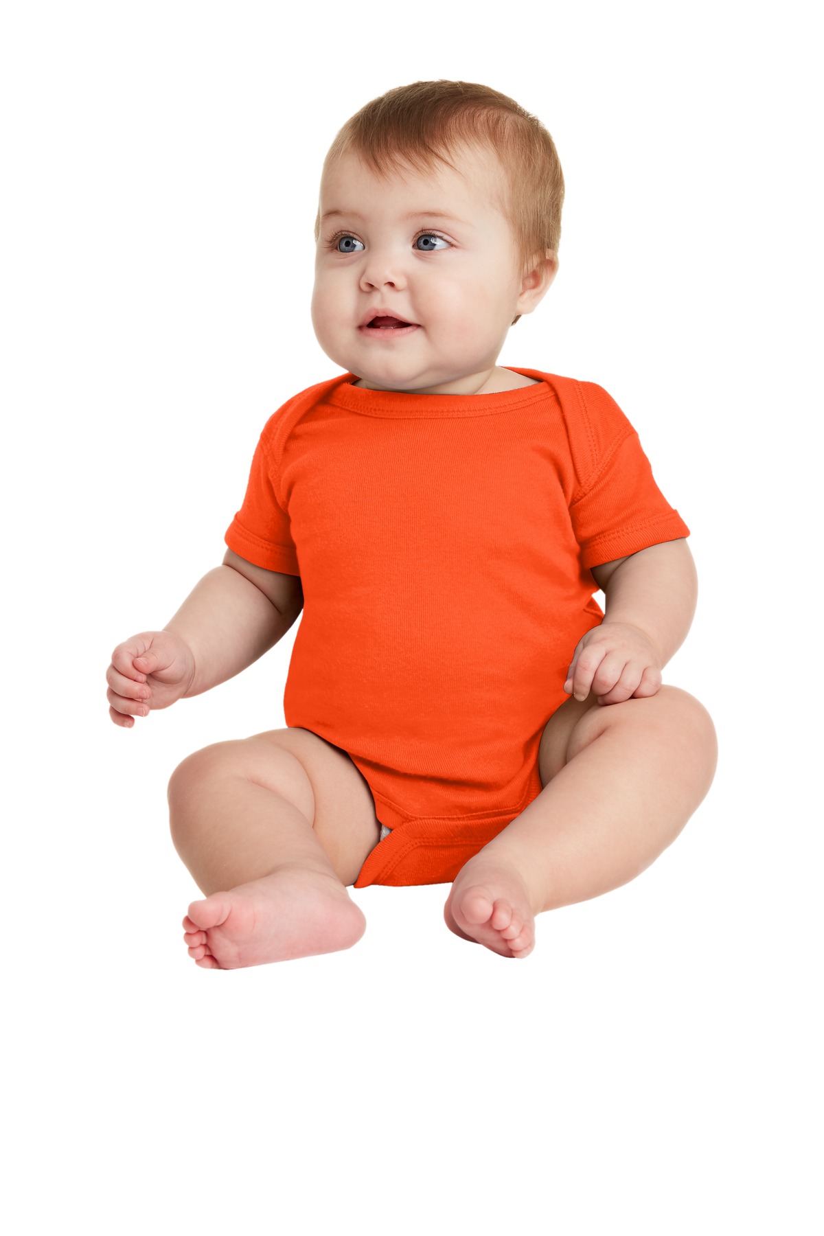 Rabbit Skins Infant Short Sleeve Baby Rib Bodysuit. RS4400 31