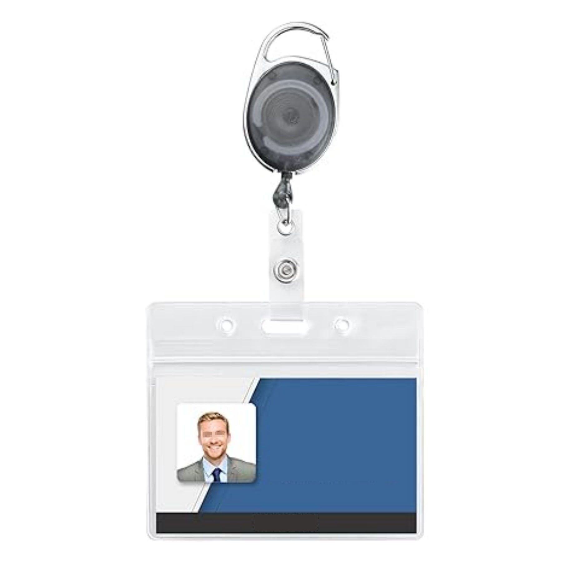 ID Badge Keyring Clip 2