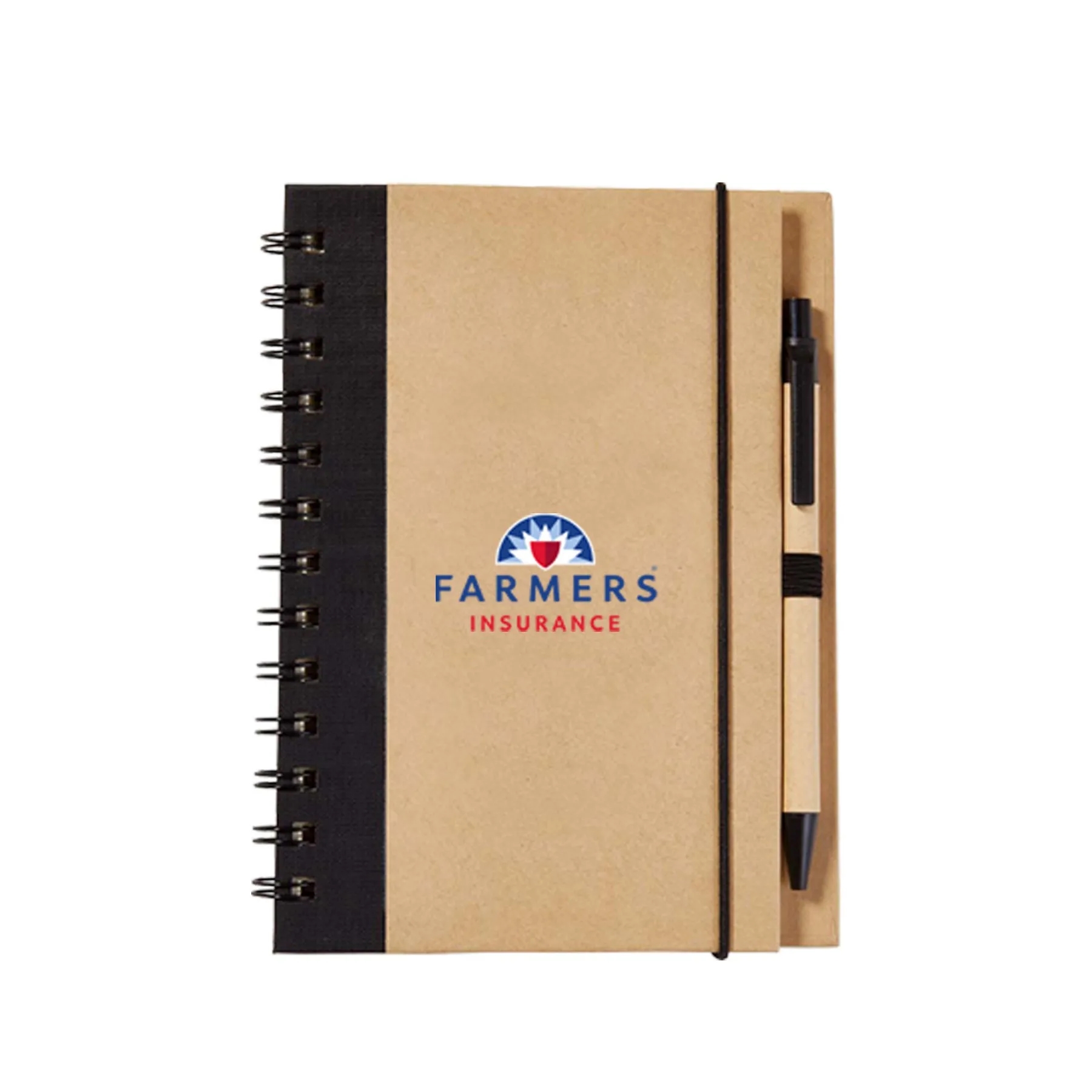 Eco Hardcover Journal & Pen (5"X7") 4