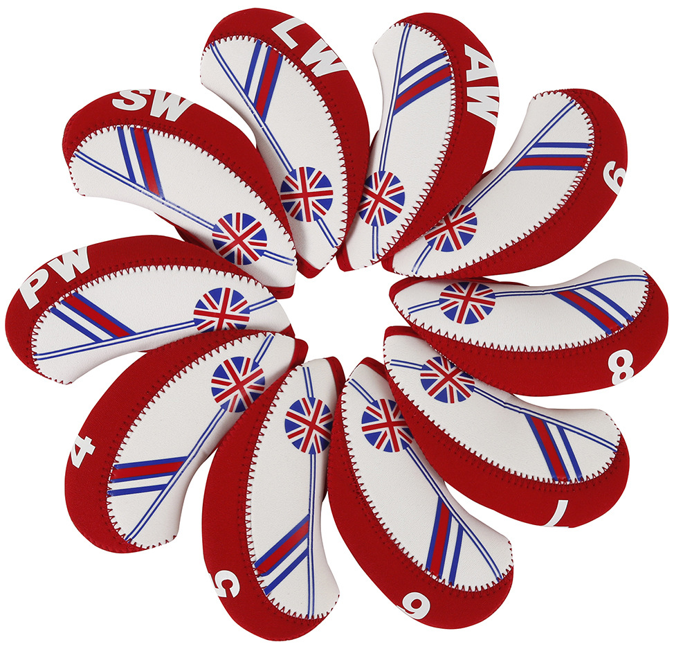 Golf Club Iron Head Covers Set 4