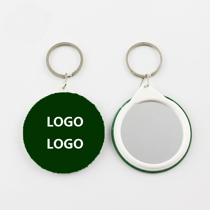 Custom Mini Advertising Mirror Keychain 1