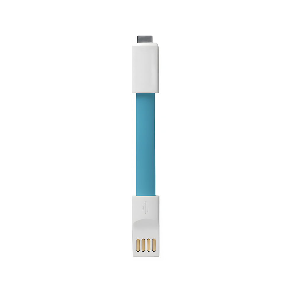 USB Magnet Charging Cable W/ Keychain 2 In 1 4