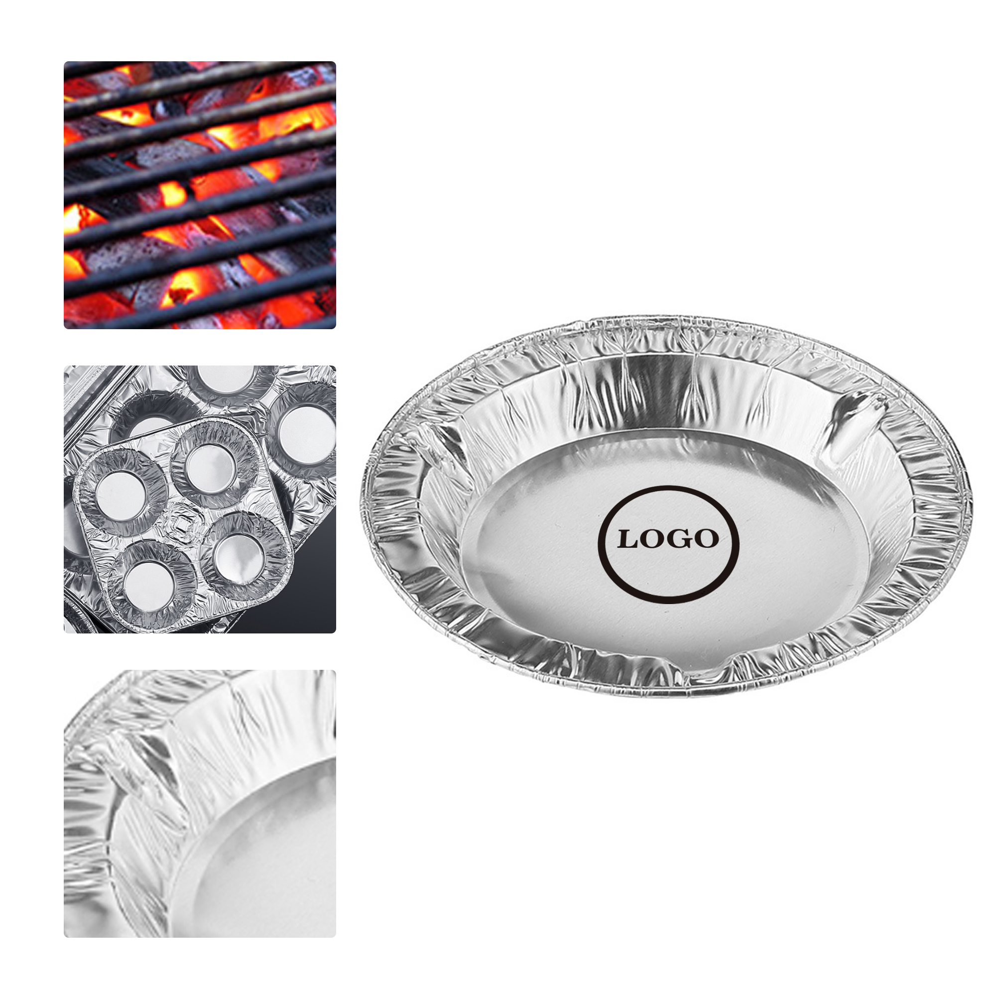 MOQ 10000 Disposable Aluminum Foil Ashtray 1