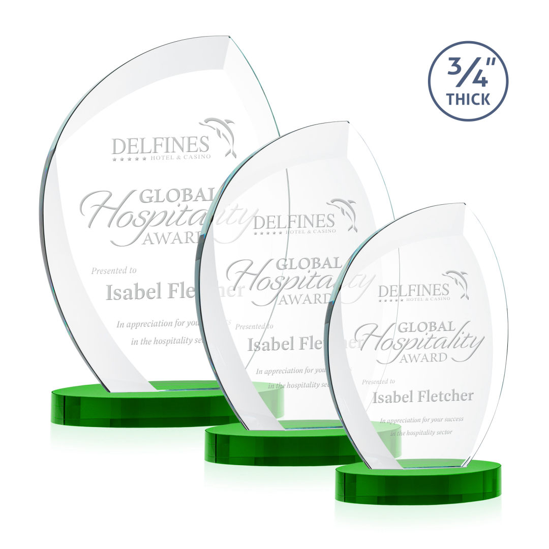 Wichita Award on Alberton Base - Green