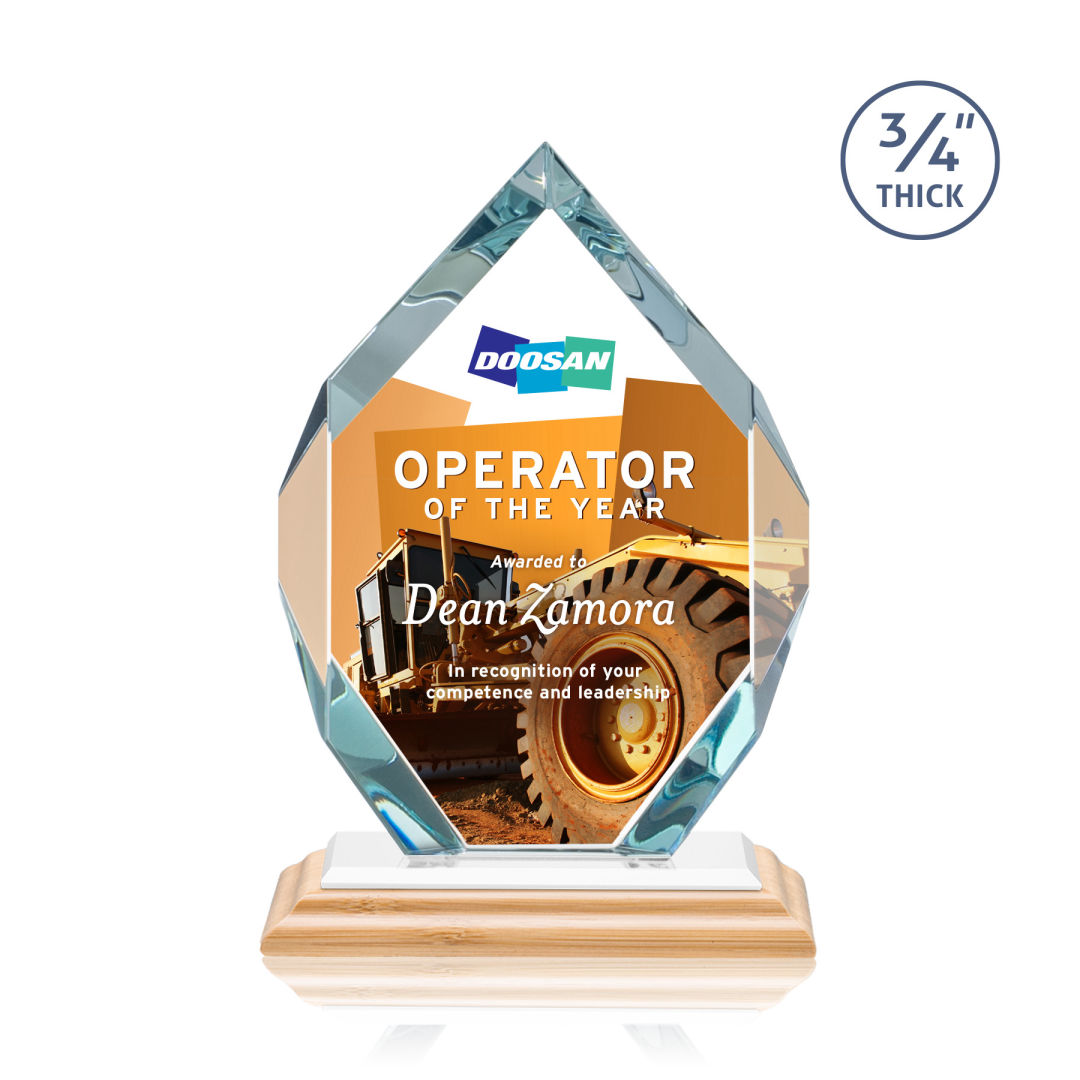 Royal Diamond VividPrint™ Award - Bamboo/White 6