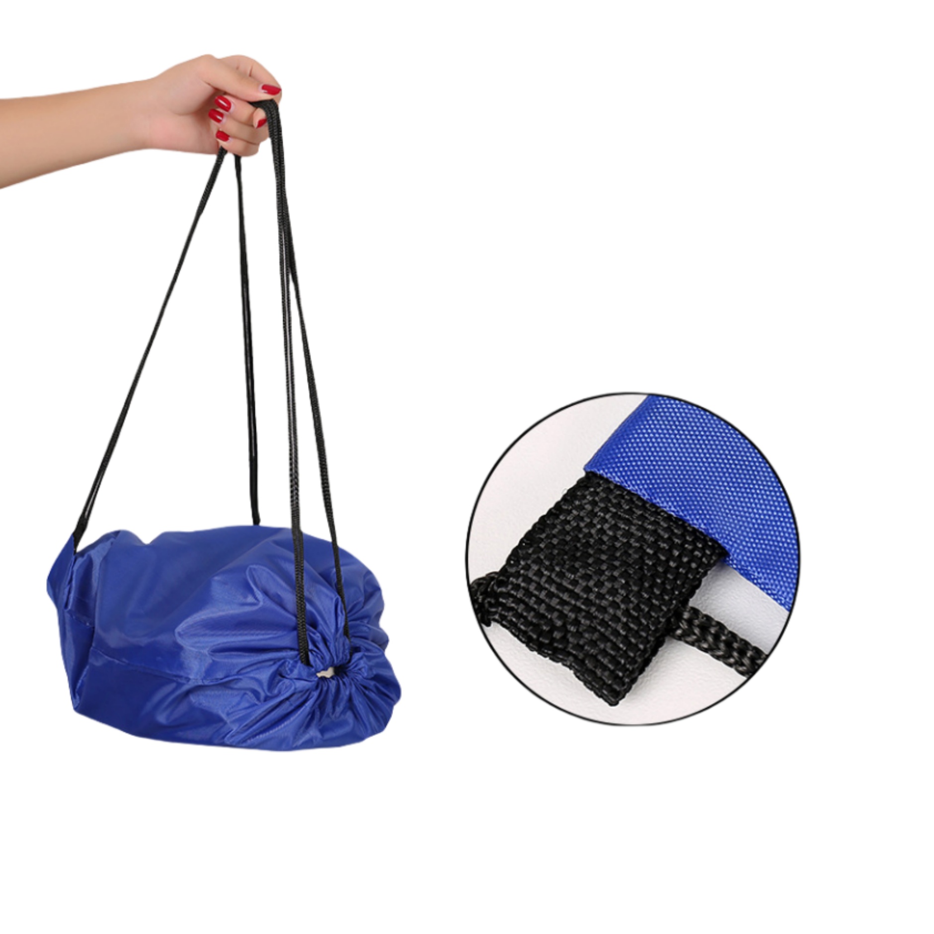 Drawstring Backpack Polyester Bag 11